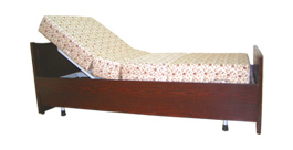 Electrical Adjustable Semi Wooden Bed
