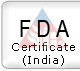 Food and Drugs Administration Certificate