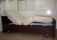 Semi metal motorised bed for comfort sleep
