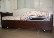 Homecare Bed with protable mattress foam